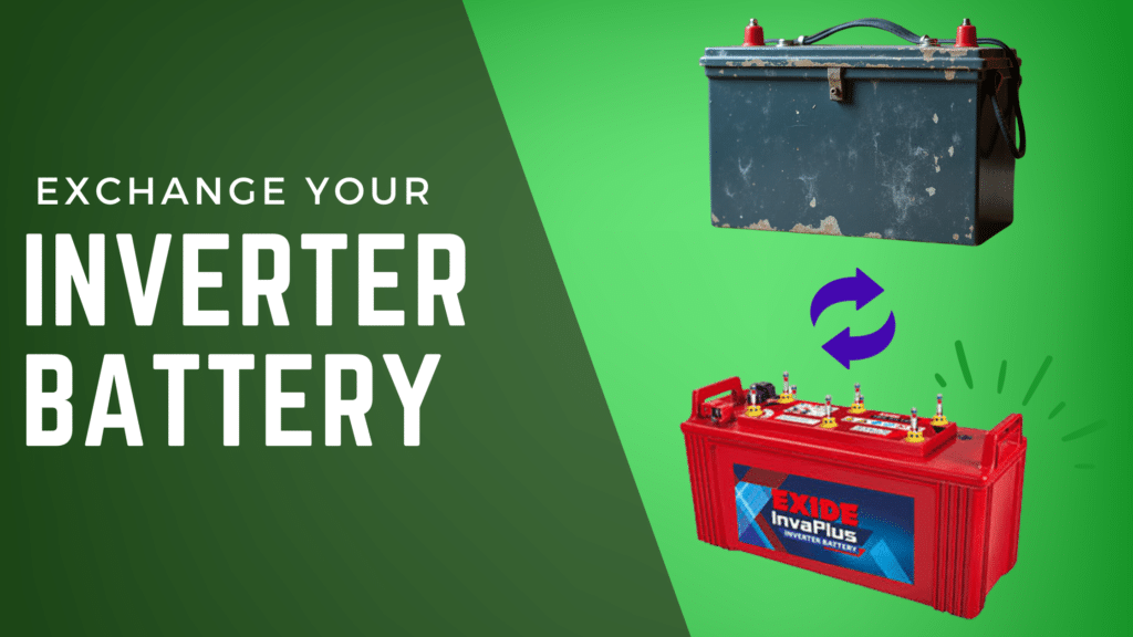 Inverter Battery Exchange Offers